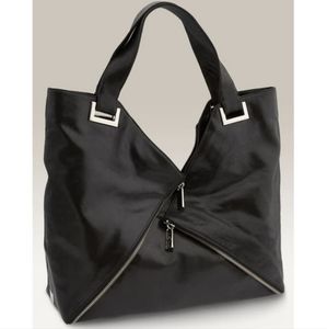 KOOBA Ryder Leather Tote in Black